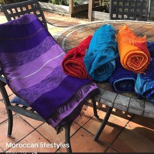 Moroccan throwns/ blankets